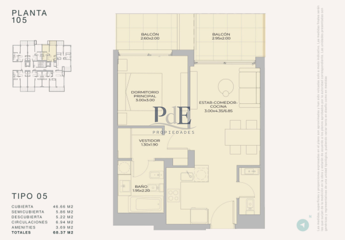 Margherita A Mare Residences. Lanzamiento deptos de 1 dorm. Punta del Este. - Imagen 31