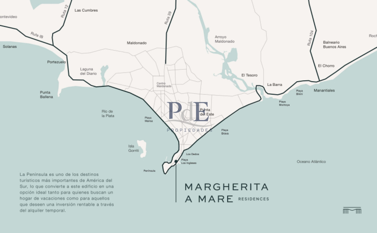 Margherita A Mare Residences. Lanzamiento deptos de 1 dorm. Punta del Este. - Imagen 7