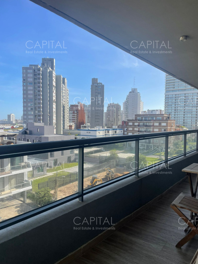  apartamento en alquiler de verano de 2 dormitorios con balcon con hermosa vista en Punta del Este - CCP39715A