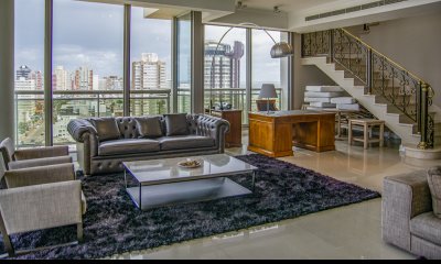Impresionante penthouse frente al mar de Punta del Este