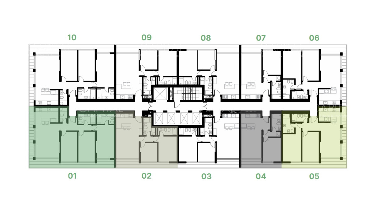 Apartamento ID.39513 - A estrenar, proxiimo a Playa Mansa y Playa Brava, Punta del Este, Torres del Este, Reventa