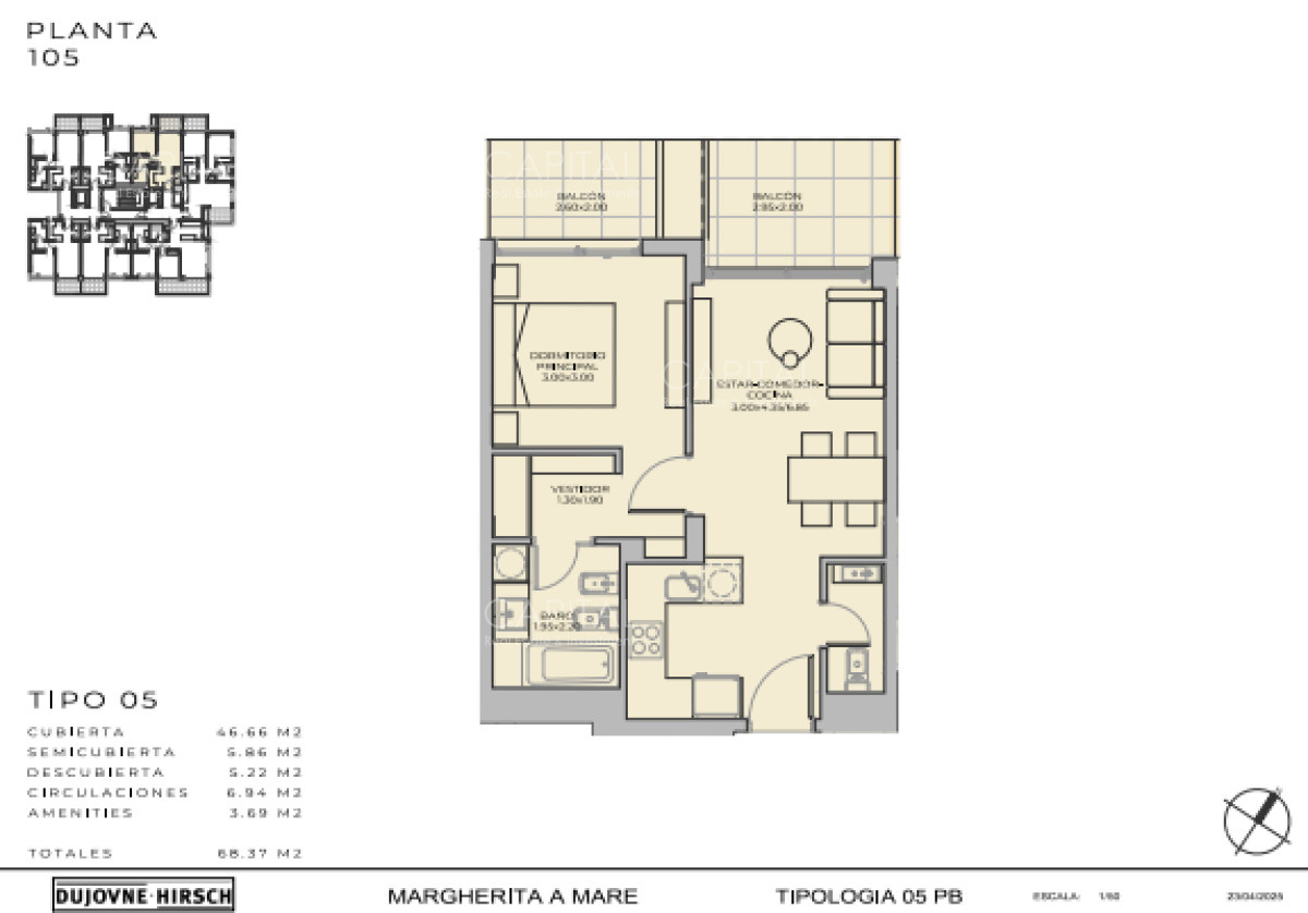 Apartamento ID.38772 - Lanzamiento,, torre en Pozo, Margherita a Mare