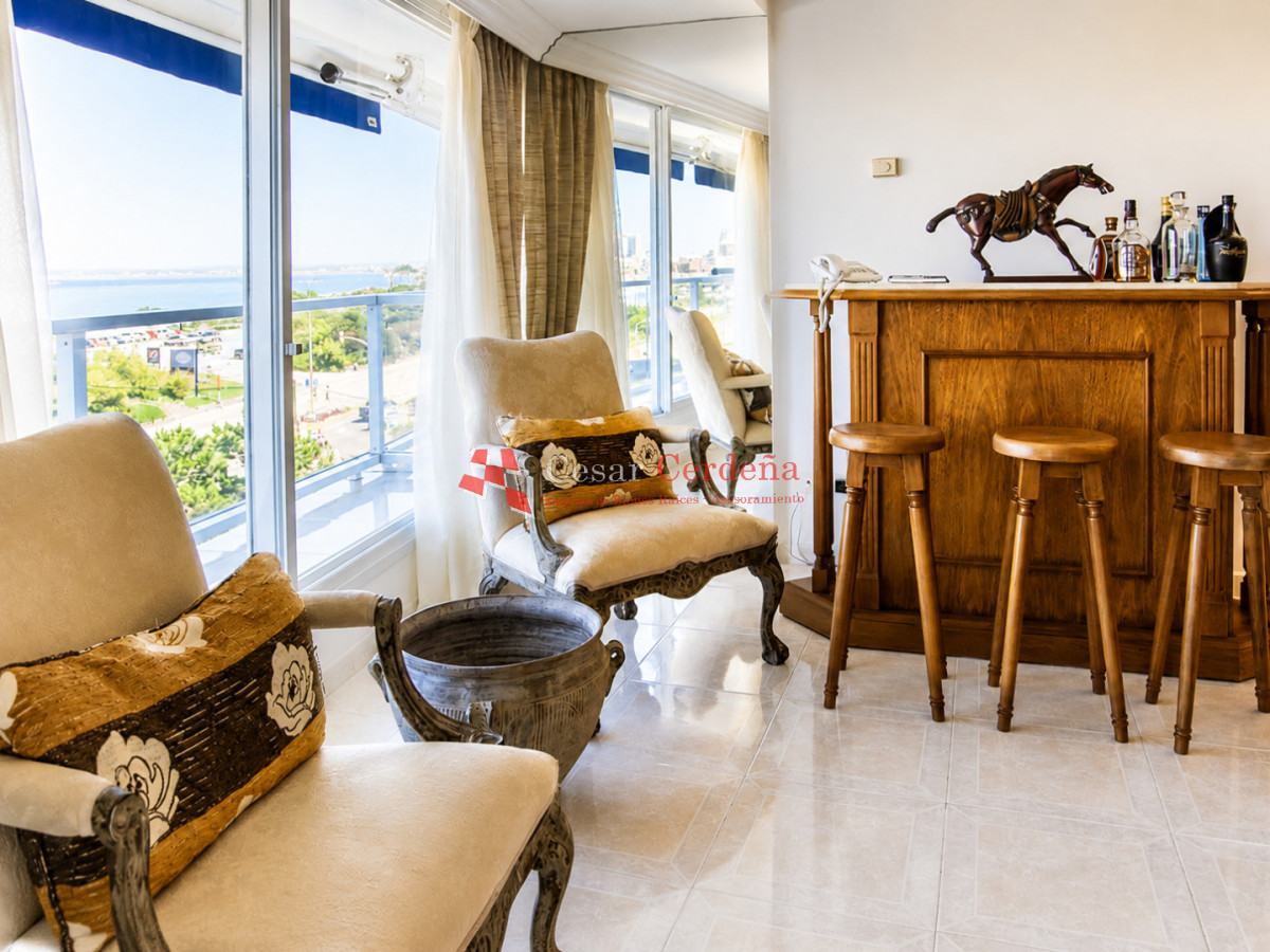 Apartamento ID.1602 - VENTA - Departamento en venta con vista al mar, primera fila mansa