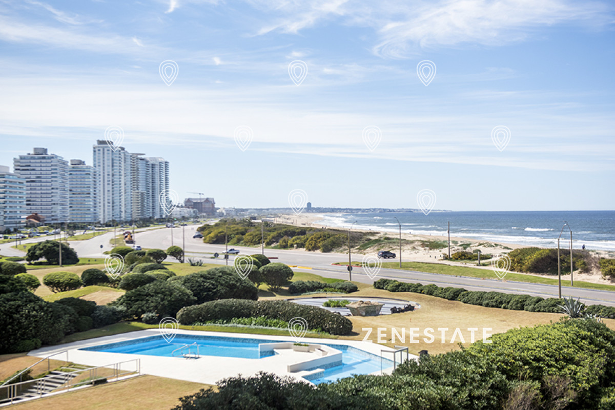 Vende apartamento de 2 dormitorios con vista al mar en Estrella de Mar , Punta del Este  - ZEN5504A