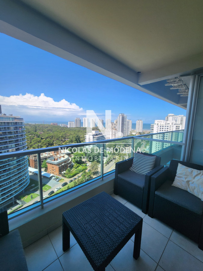 En venta apartamento de 1 dormitorio, con excelente vista en Roosevelt, Punta del Este - NDM28669A