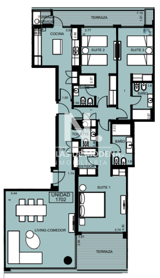 Opcion inigualable de departamento en edificio Venetian. - NDM19416A