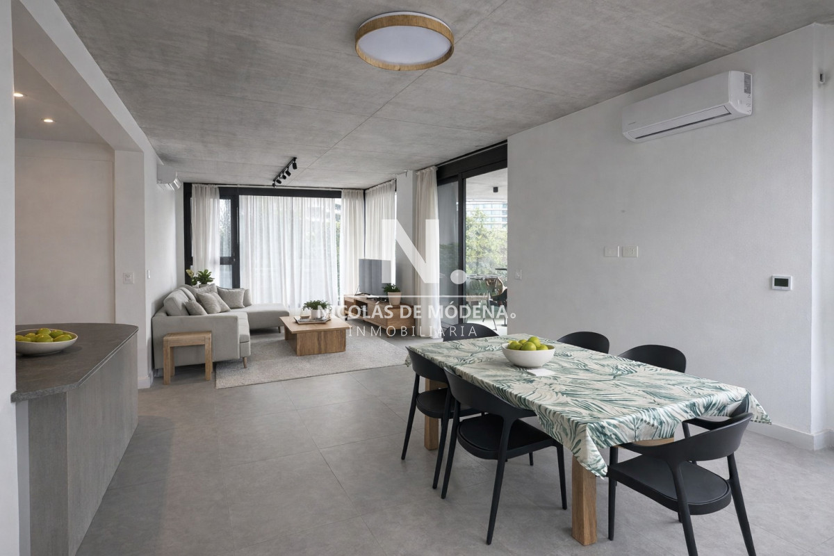 Apartamento de 3 dorm., terraza con parrillero, financiacion.  Wave Brava. - NDM13601A