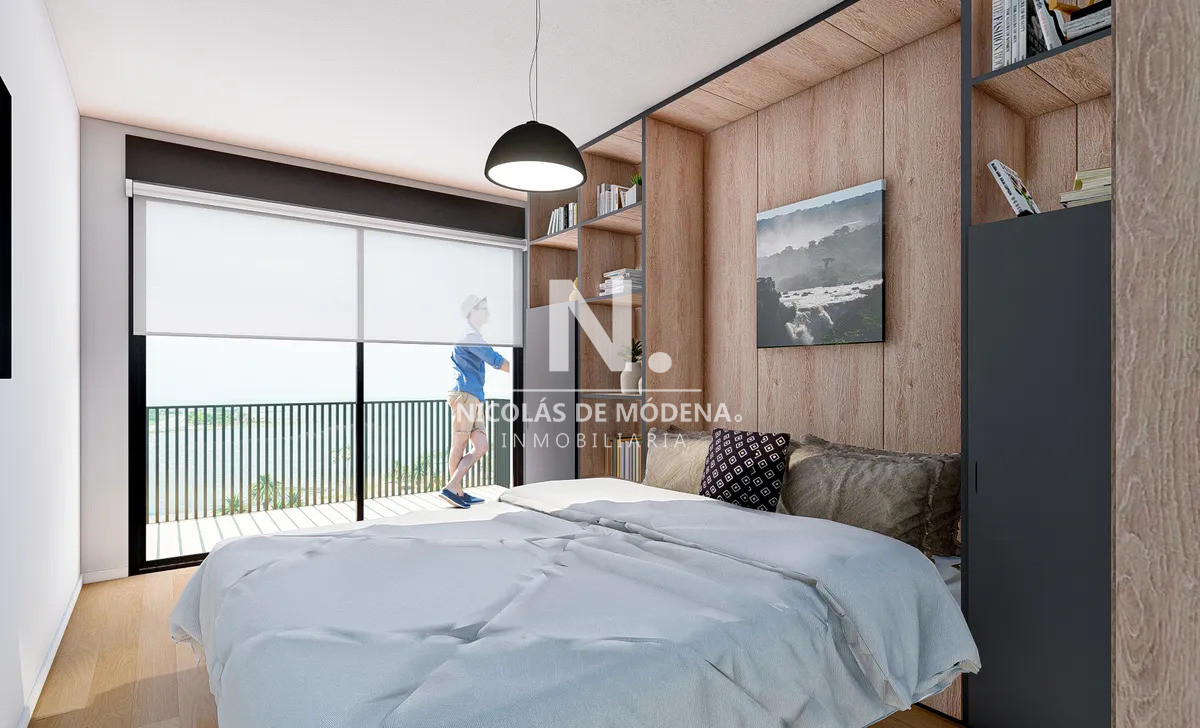 Venta Monoambiente A Pasos de la rambla. Parque Rodo - Montevideo.Ideal Para Renta! - NDM22543A