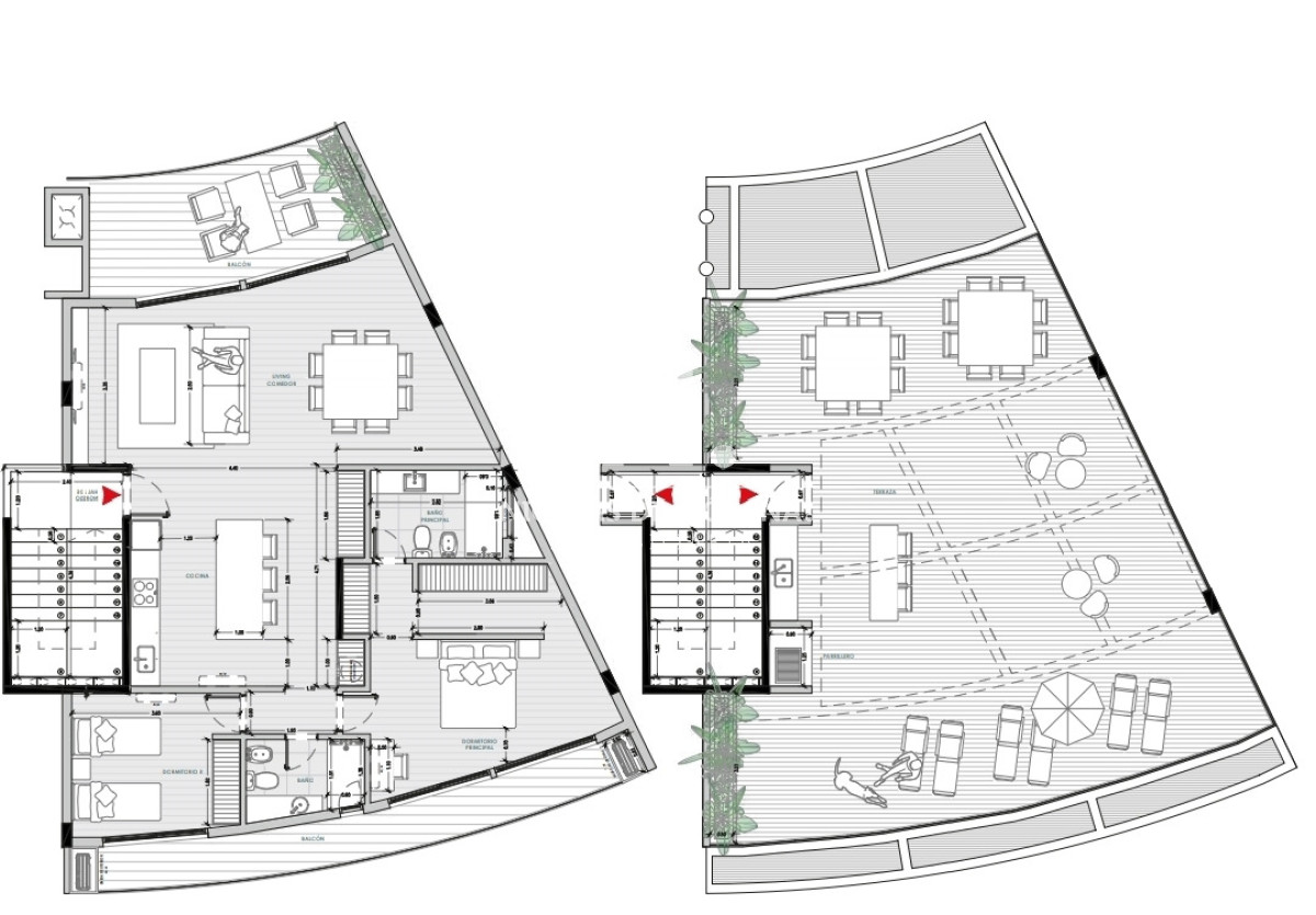 Excepcional Apartamento en Venta - El Tesoro, La Barra de 2 dormitorios - NDM26186A