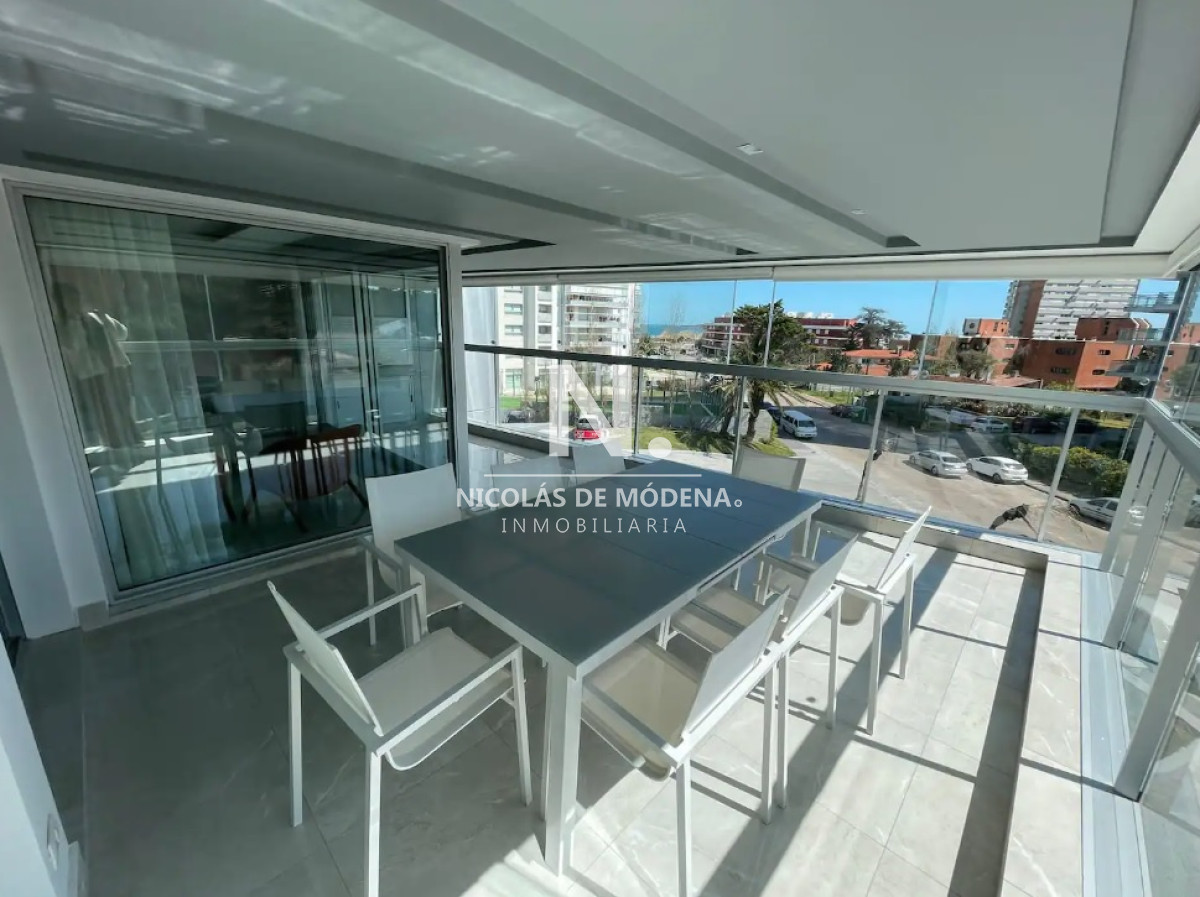 Miami Boulevard II de 3 y dep en alquiler  dormitorios con parrillero - NDM1668A