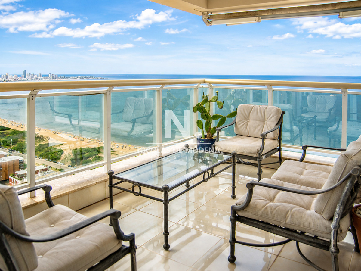 Departamento de 3 dormitorios y dependencia  en venta en Torre Lejardin, vstas panorámicas - NDM24327A