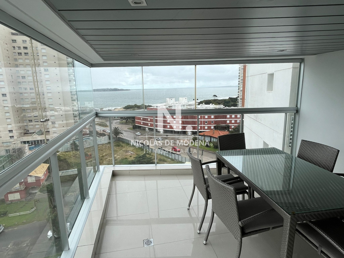 Departamento en venta en torre moderna, a pasos del mar. - NDM6135A