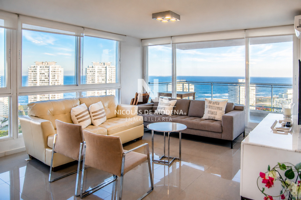 En venta apartamento de 2 dormitorios en Punta del Este, agradable vista - NDM29782A