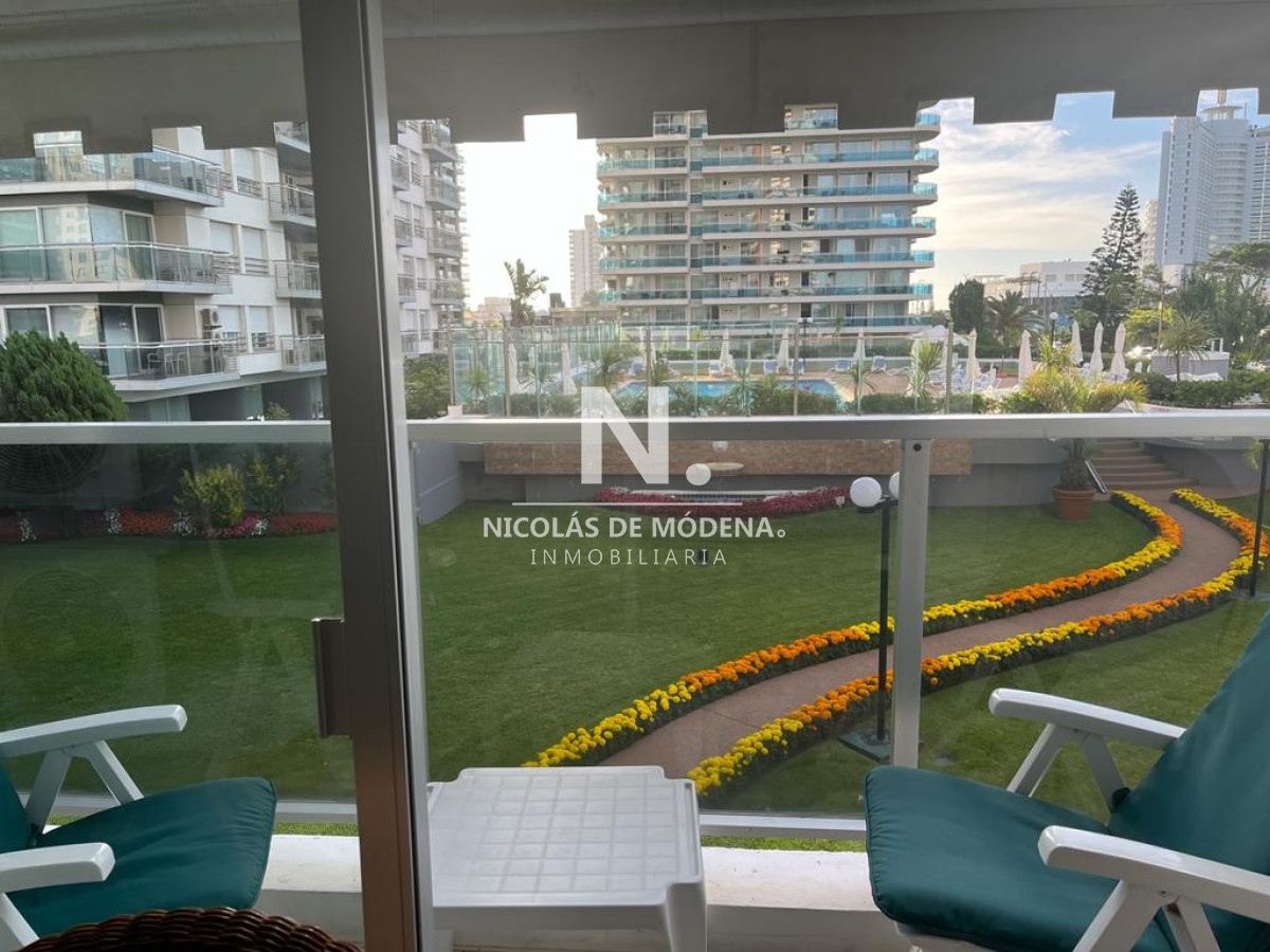 Apartamento en alquiler 1 dormitorio y medio en Punta del Este, Excelente ubicación - NDM20736A