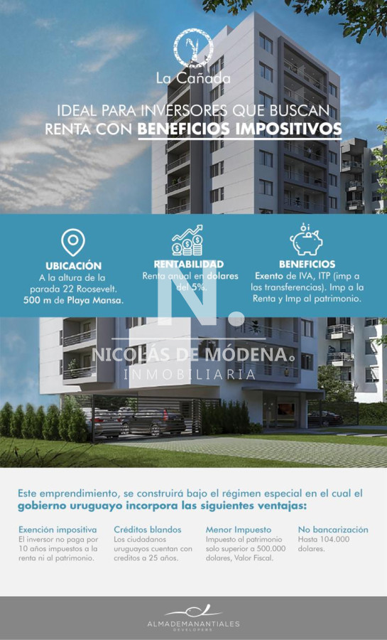 Edificio La Cañada con lindas unidades. - NDM4340A