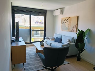 Apto de 1 Dormitorio amoblado. Cordón. Montevideo