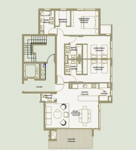 Vende apartamento de 3 dormitorios en suite en Rincon del Indio.