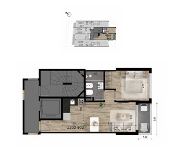 Apartamento de 1 Dormitorio en el Centro de Montevideo