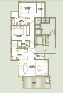 Venta de apartamento de 2 dormitorios en suite en Rincon del Indio.