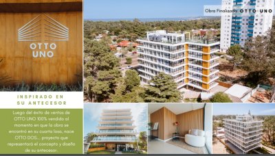 Se venden unidades de 1 dormitorio en edificio Otto Dos, Mansa. Punta del Este