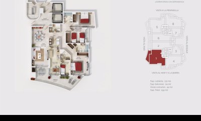 Hermoso Departamento en venta con agradable vista al Mar en Playa Brava