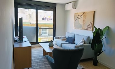 Apto de 1 Dormitorio amoblado. Cordón. Montevideo