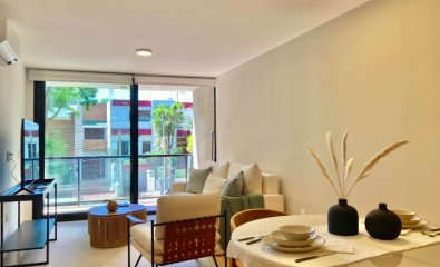 Apartamento de 1 dormitorio al Frente con Garage, próximo a estrenar. Pocitos - Montevideo