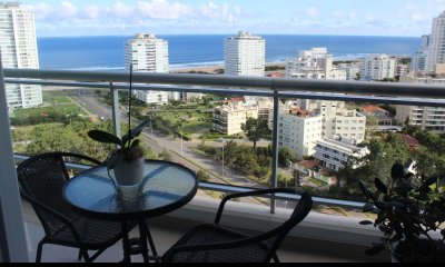 ALQUILER EN ENERO EN TORRE ONE II, VISTA AL MAR, MUY BUENOS AMENITIES