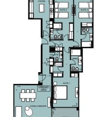En venta exclusivo Apartamento Frente al Mar en Playa Mansa ? Punta del Este de 3 dormitorios en suite