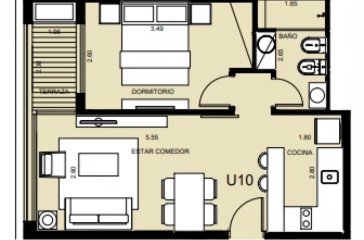 No desaproveches esta oportunidad, departamento de 1 dormitorio