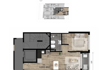 Apartamento de 1 Dormitorio en el Centro de Montevideo