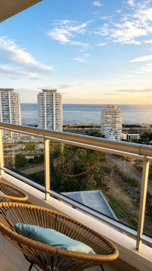 Apartamento de 1 dormitorio en One II, Punta del Este - Playa Brava
