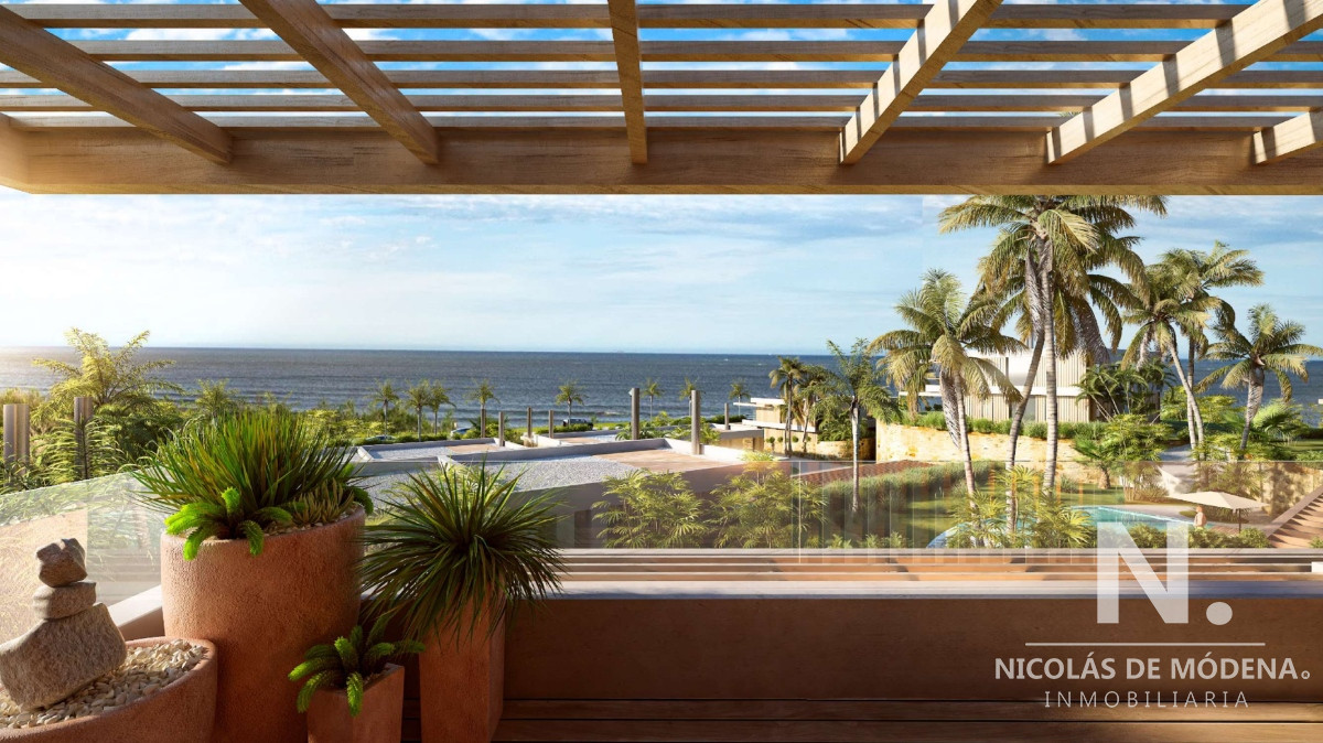 Casa Luxury frente al mar, Punta del Este. Barrio Privado, Playa Mansa