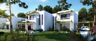 Encantadora casa de estilo moderno en el exclusivo vecindario de Punta Ballena en Chihuahua