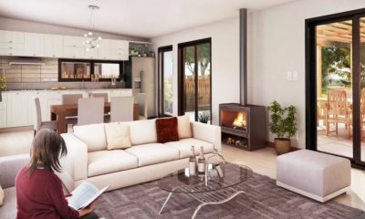 Casa de tres dormitorios en barrio privado Chacras del Pinar en venta.