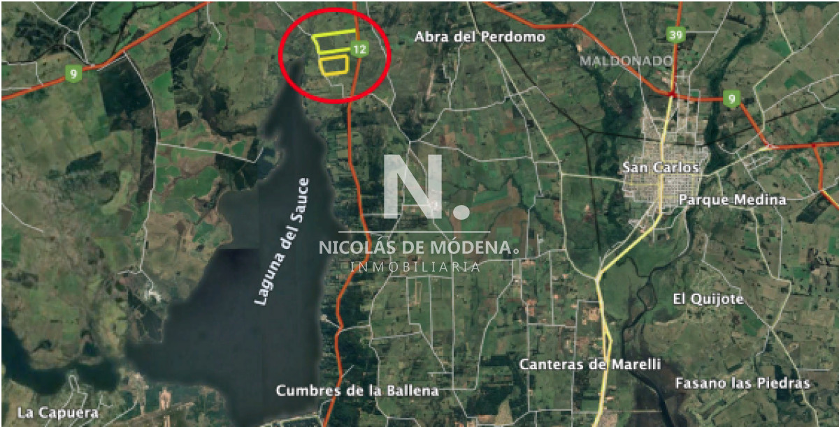 Campo apto para fraccionar en Laguna del Sauce  - NDM26839P