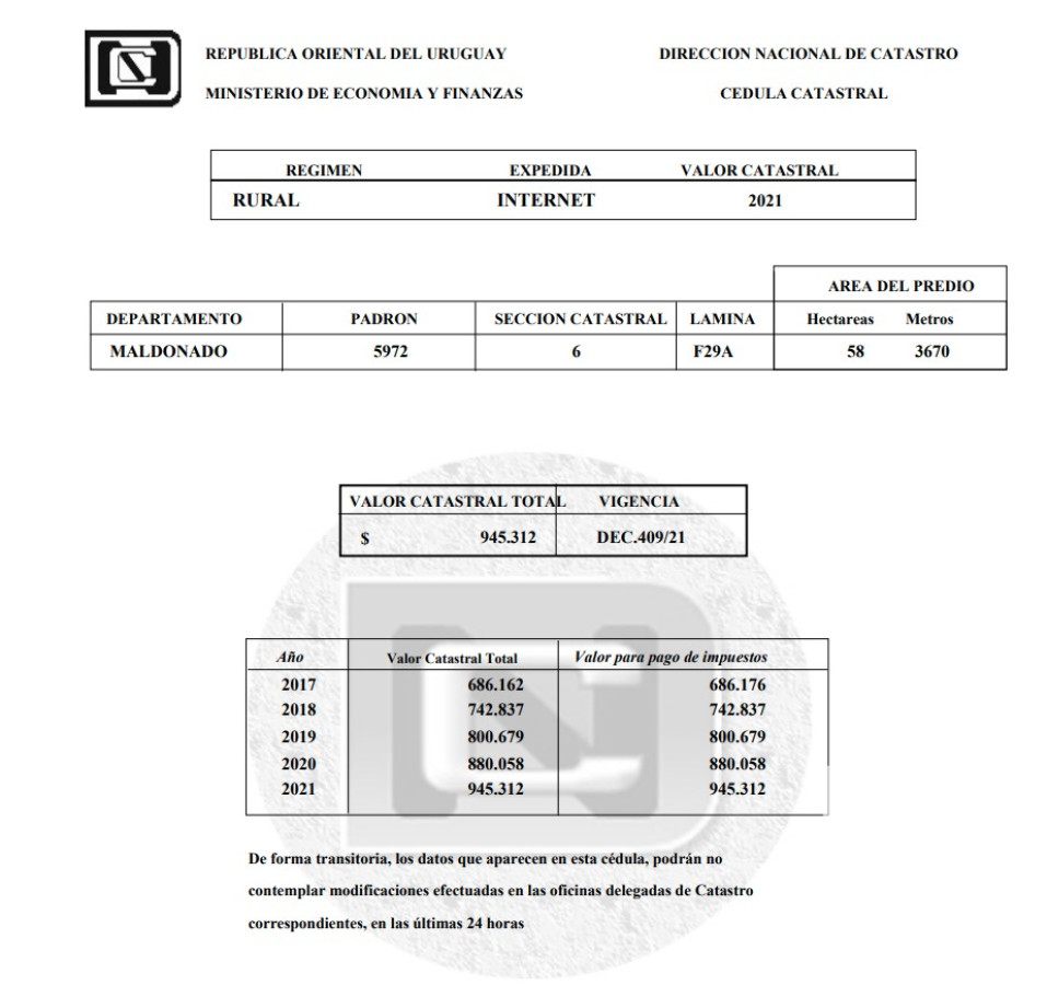 Campo de gran tamaño en la zona de Maldonado - GoPunta - Portal Inmobiliario de Punta del Este - Maldonado