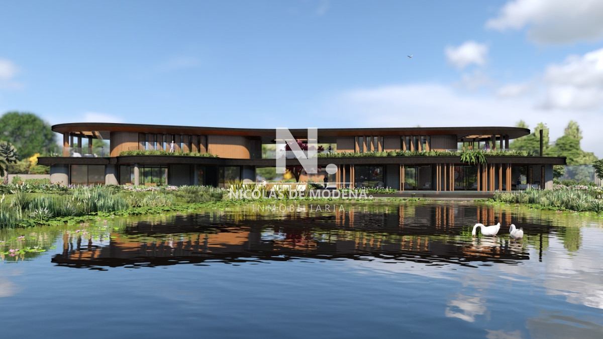 Barrio Privado Luxury - Aura - lote de 1036 metros en venta con costa a Laguna privada - Golf - NDM21098T