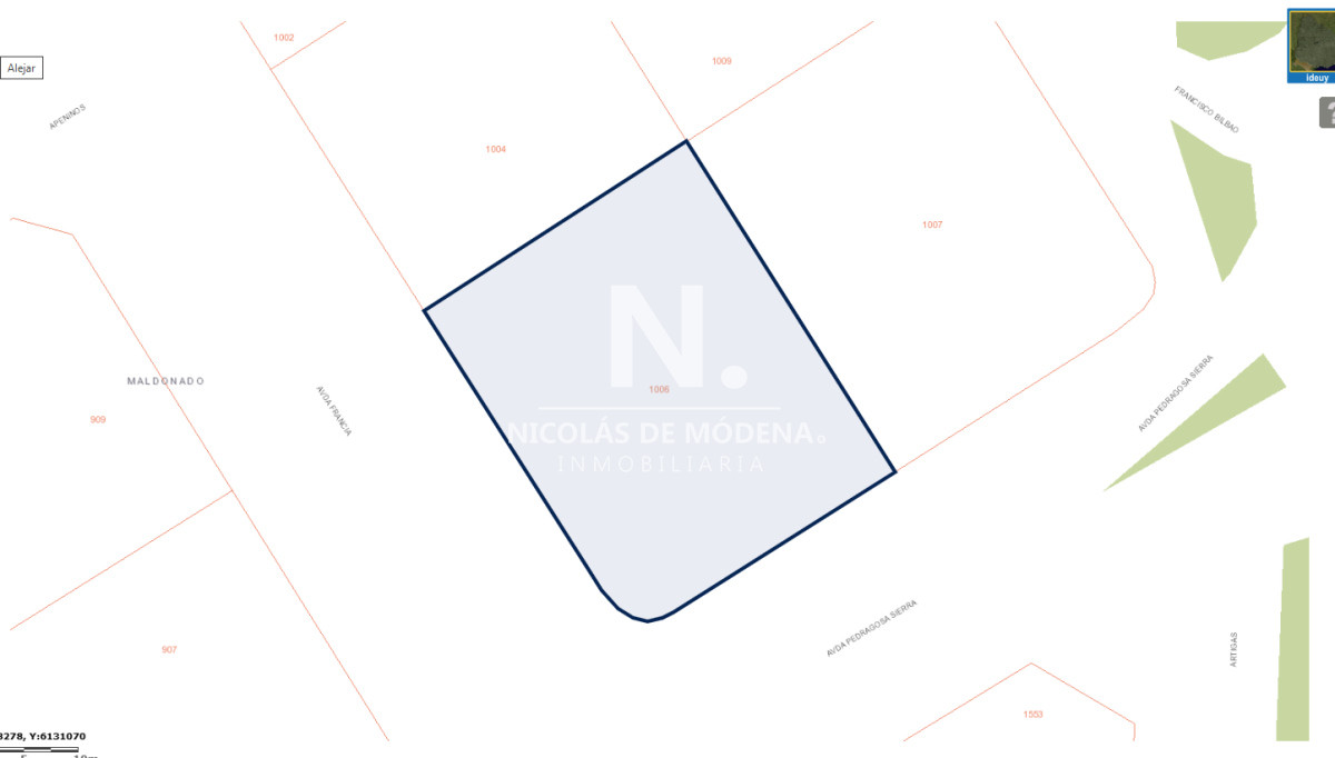Terreno para edificar en altura en venta - GoPunta - Portal Inmobiliario de Punta del Este - Maldonado