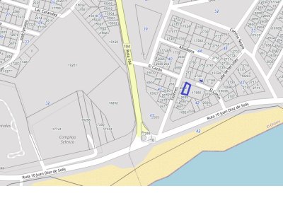 Terreno en Venta en El Chorro, Manantiales. Maldonado. 