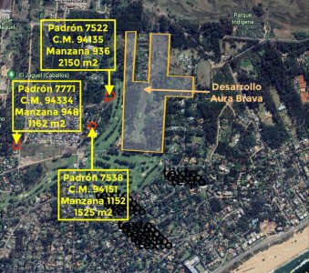 Venta de terreno de 1162m2 en Punta del Este.