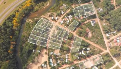 En venta terreno de 1000m2 en Punta Ballena