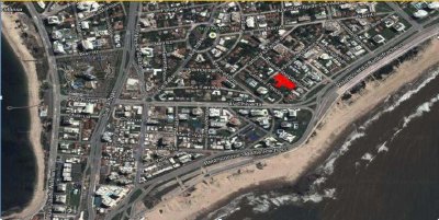 Terreno para desarrollar edificio en la zona de Playa Brava , Punta del Este