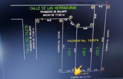 Venta Terreno 1300 mts 2 a la venta en Punta del Este Pinares Parque Burnett REBAJADO!