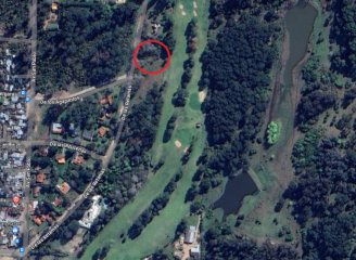 Terreno de 2.150 m2 en venta con vista directa a club de golf