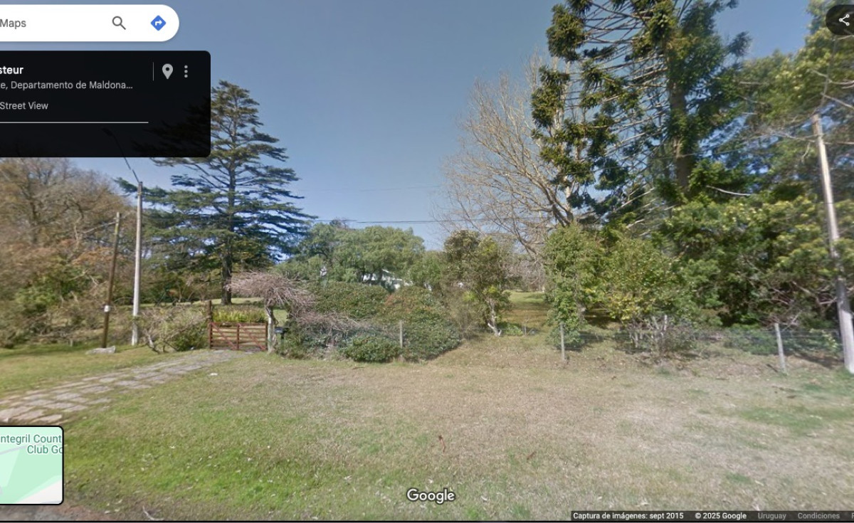 Vende terreno en Golf de 1000 m2 , Punta del Este