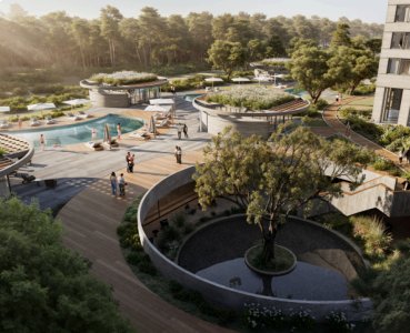 Piso alto con vista panoramica a pasos del mar, Playa Brava, Proyecto en construccion Quartier Brava 30 - NDM27330A