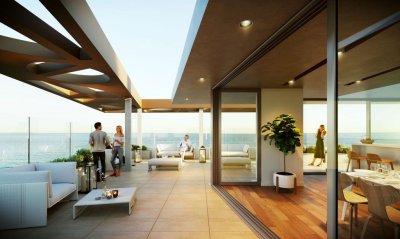 Venta Monoambiente en Torre Arenas, zona Malvín - NDM12137A