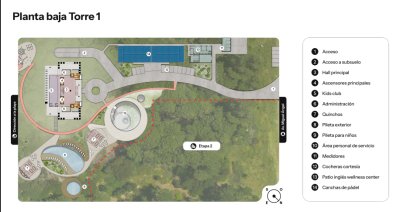 Piso alto con vista panoramica a pasos del mar, Playa Brava, Proyecto en construccion Quartier Brava 30 - NDM27330A