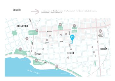 Venta Apartamento 1 Dormitorio en el Centro de Montevideo - NDM21756A